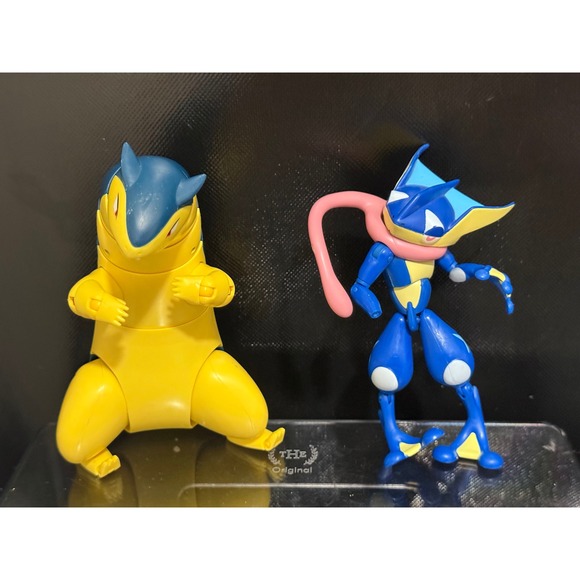 Pokemon Action Figures Typhlosion Greninja Toy Collectible Set - Picture 3 of 4